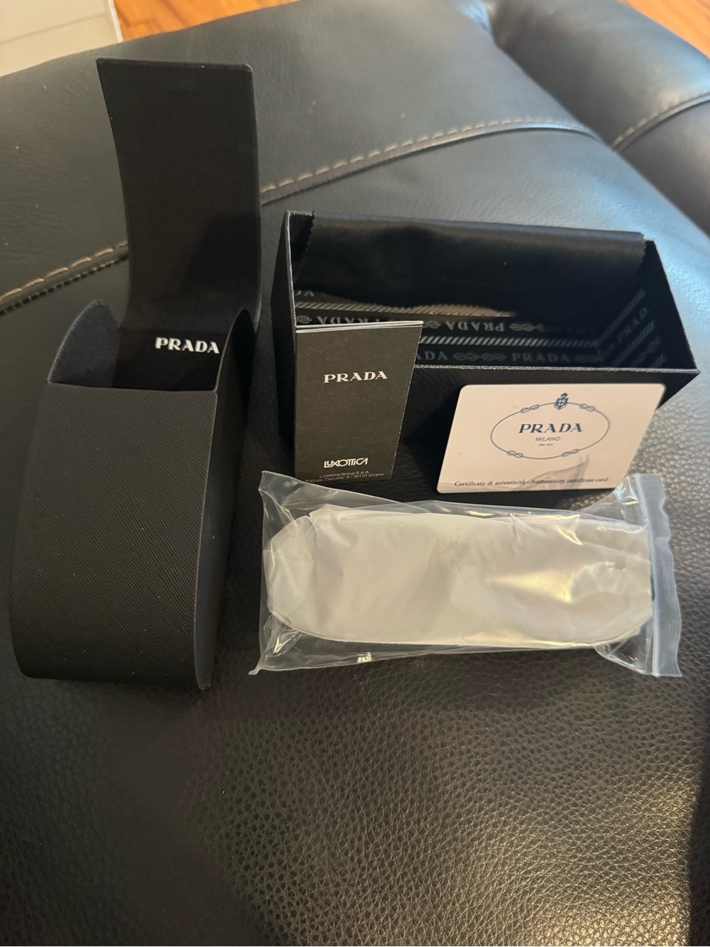 Prada Women’s Cheetah Print Sunglasses - Brown - Picture 6 of 6